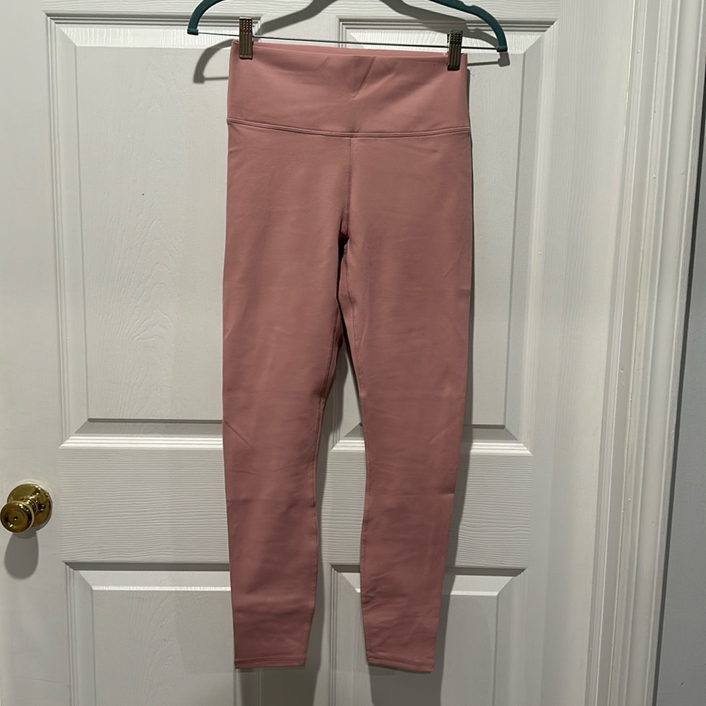 Fabletics Powerhold High Waist Leggings in Pink, Women’s Size Small